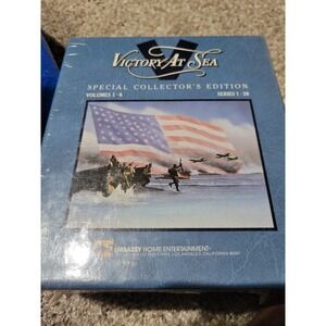 Victory At Sea Special Collector's Edition‎ Volumes 1-6 VHS Set